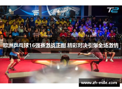 欧洲乒乓球16强赛激战正酣 精彩对决引爆全场激情