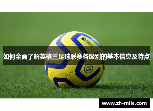 如何全面了解英格兰足球联赛各级别的基本信息及特点