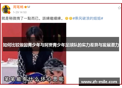 如何比较埃因青少年与阿贾青少年足球队的实力差异与发展潜力