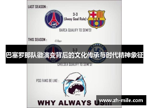 巴塞罗那队徽演变背后的文化传承与时代精神象征